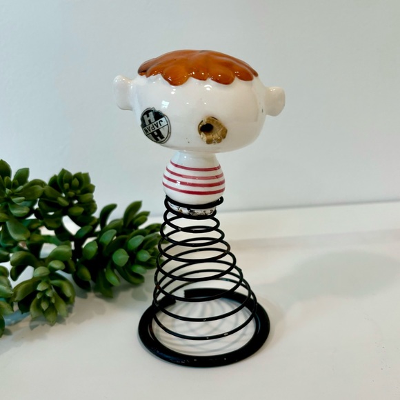 RARE Vintage 1950’s Howard Holt Pixie Ware Rock & Roll Kids Single Spring Shaker - Picture 7 of 7
